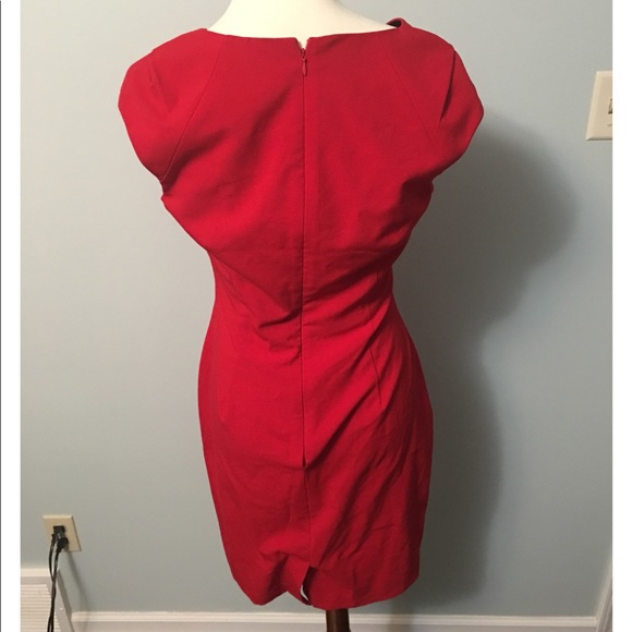 Women’s Red Dinner Dress - Picture 3 of 4